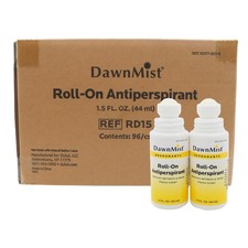 Dukal RD15 Dawn Mist Antiperspirant Deodorant, 1.5 oz, Fl Oz Pack of 96 