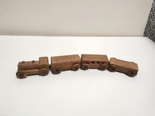 Vintage Mini Wooden Toy Train Ty39