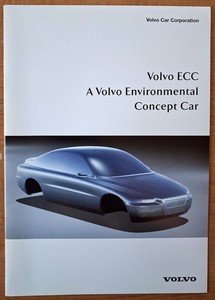 VOLVO * 1992 ECC Environmental Concept Car * Brochure * VG * Free Shipping
