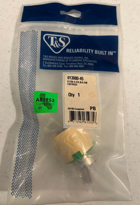 T & S Brass 013080-45 Cartridge For T & S Faucet B-2730 New FREE SHIPPING