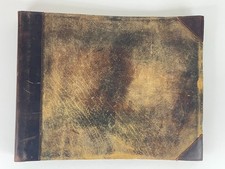 Leather Sketchbook Rugged 15 X 12 Inches Large Format Heavy Paper Unmarked