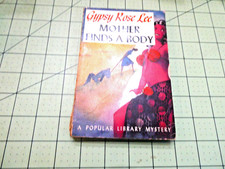 Mother Finds A Body by Gypsy Rose Lee  Vintage Popular Library #37 Mys. Classic