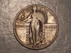 1928 S Standing Liberty Quarter (F/VF & Attractive)