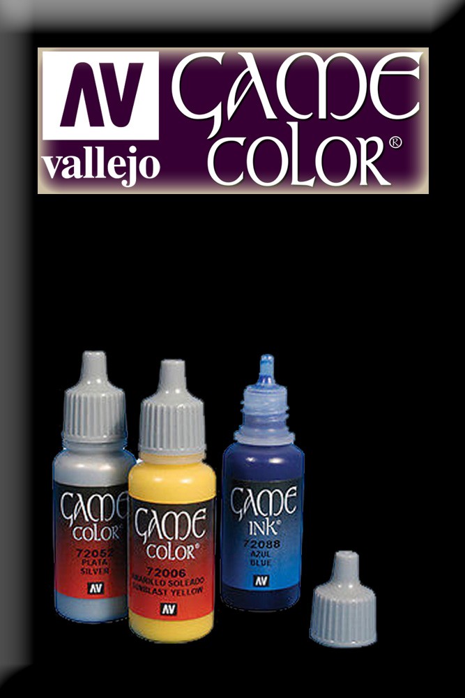 VALLEJO GAME COLOR BLACK WASH 73201 COLORI VALLEJO