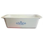 Vintage Corning Ware 2Qt Loaf Pan Blue Cornflower  P-315-B  9 x 5 x 3 Inch