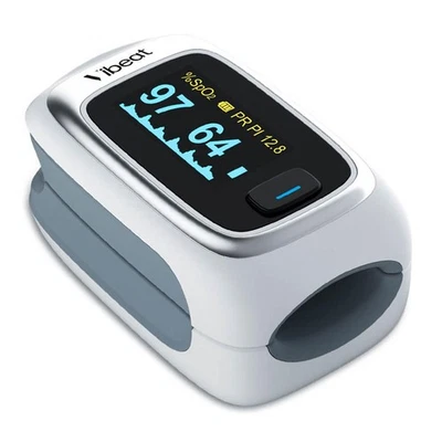 WELLUE Vibeat PO6C Finger Pulse Oximeter Blood Oxygen Saturation Heart Rate Monitor UK