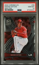 2022 Chronicles #99 Shohei Ohtani Spectra PSA 10