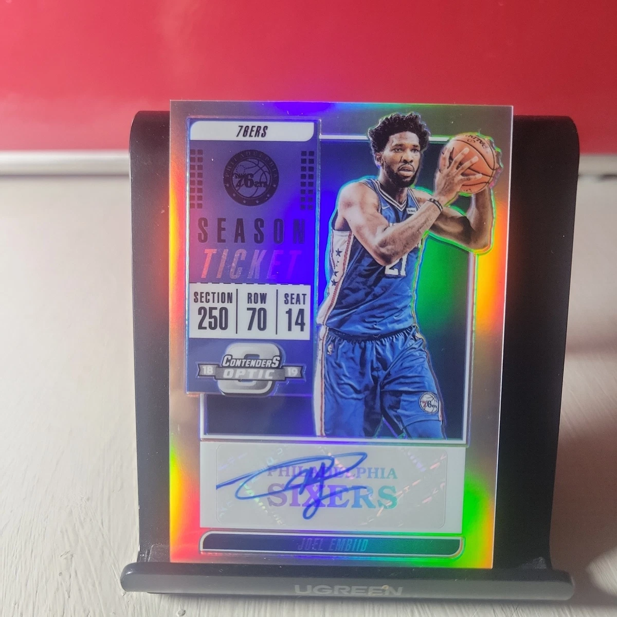 Joel Embiid Basketball Sports Trading Cards & Accessories