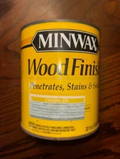 MINWAX CHERRY INTERIOR OIL BASED WOOD FINISH STAIN #235 QUART