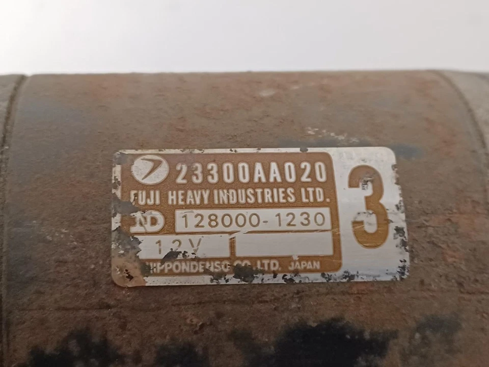 Стартерный двигатель 1800 2WD без учета GL10 подходит для 80-89 SUBARU PASS. 587260 - Изображение 2 из 4