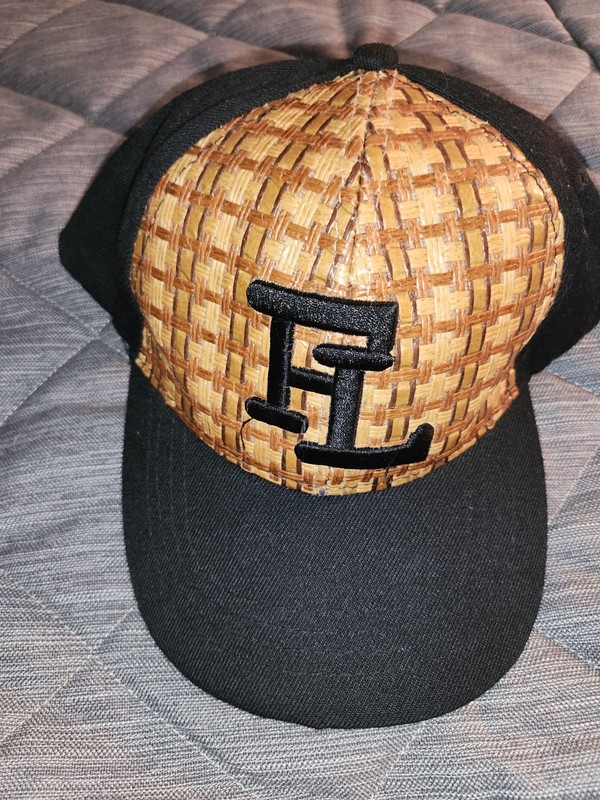 Black Tan Solid Adjustable Baseball Cap Hat, One Size, Men's