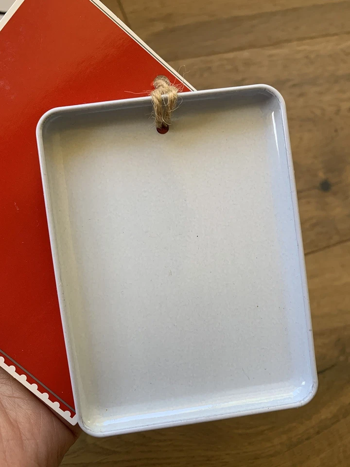 Letter Initial Monogram Christmas Ornament Gift Tags Distressed Metal NEW 3x4” - Image 3 of 4