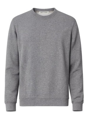 John Elliott Gray Crewneck Sweatshirt Size 1 Made USA Minimalist Luxury Pullover