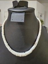 Puka Shell Necklace 18" Summer Beach Vacation