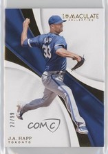 2017 Panini Immaculate 27/99 JA Happ #91 2r7