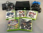 Xbox 360 Slim 4GB Console Bundle 3 Controllers 5 Games Tested
