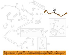 MAZDA OEM 19-20 3 Emission System Emission Components-Lwr Oxygen Snsr PAF11886ZA