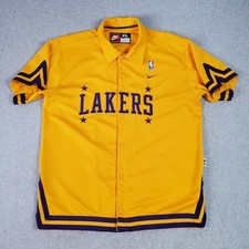 Vintage Nike Team Sports Los Angeles Lakers Warm Up Jersey Men's XL 1957 Retro