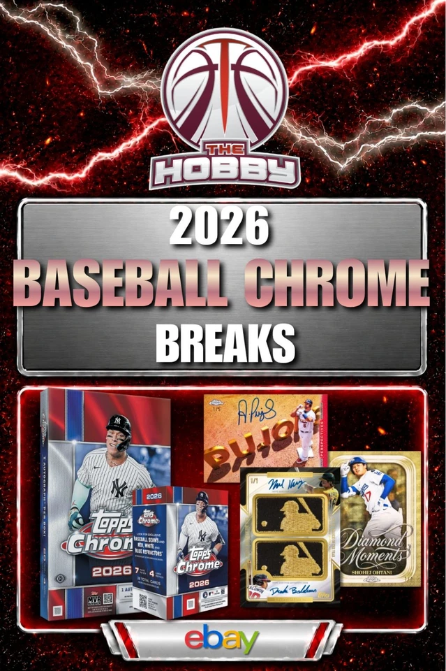 2026 Baseball Chrome Breaks - Chase Ohtani and rookie autos + SPs