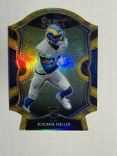 2020 Panini Select Jordan Fuller Rookie Concourse Gold Die Cut Prizm SSP /10 RC