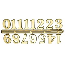 Arabic Clock Numbers Kit Parts Clock Digital Making Replacement Gold