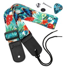 Ukulele Strap Hawaiian Adjustable Uke Shoulder Strap For Soprano Concert Tenor B