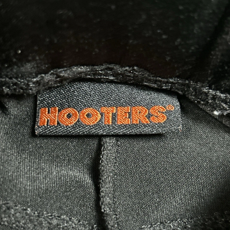 Hooters Niña Uniforme Pantalones Cortos Mujer XXS Negro Poliéster Spandex Alegría Atlética Foto 4 de 4