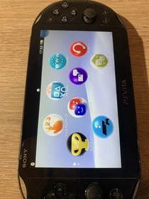 7376 PlayStation Vita PS Vita PCH-2000 Black Good  TESTED