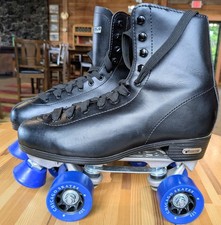 Chicago Classic Men's Roller Skates Black Rink Quad Skates Size US 8 EUR 41