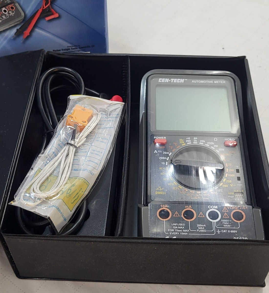 Lcd Automotive Multimeter With Tachometer Kit