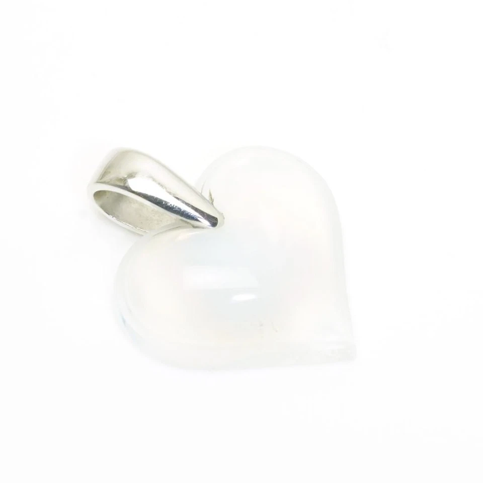 LALIQUE Collana Cuore Ciondolo Cristallo Accessorio Moda Elegante Bianco E771 - Immagine 3 di 4