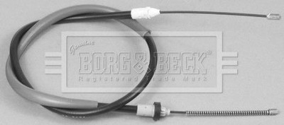 Borg & Beck BKB2610 Parking Brake Cable Pull Rear Left Fits Renault Clio