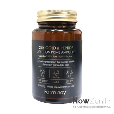 Farm Stay 24K Gold & Peptide Solution Prime Ampulle 250ml