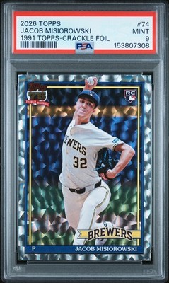2026 Topps Series 1 - 1991 Topps Baseball Jacob Misiorowski #T91