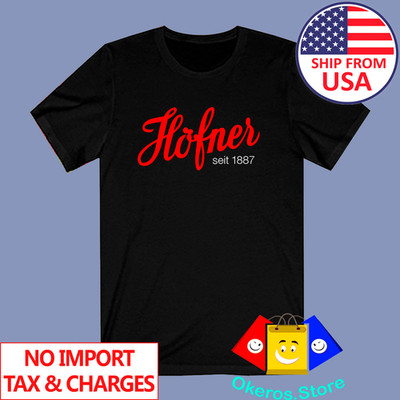 Hofner Guitars Men's Black Size S to 3XL