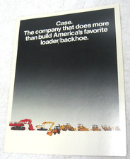 VINTAGE CASE TRACTOR  FULL LINE CONSTRUCTION ...