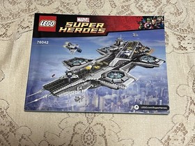 LEGO Marvel: The SHIELD Helicarrier (76042) 100% Complete w/Box Adult Owned