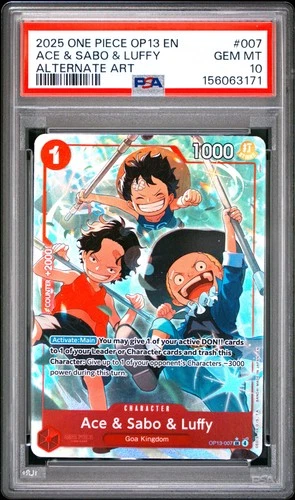 Luffy 2025 Carrying on His Will Luffy #OP13 Alt Art