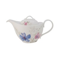 Villeroy & Boch Mariefleur Gris Basic Teekanne 1200 Ml Porzellan