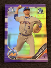 2019 Bowman Chrome 1st PROSPECT ROOKIE PURPLE REFRACTOR Tommy Wilson 042/250
