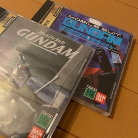 Sega Saturn Soft Mobile Suit Gundam 2 disc set #9d9aac