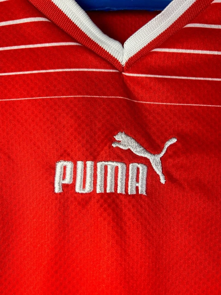Camiseta Suiza Fútbol local 2022 2023 Puma Joven Talla XL 15-16Y ig93 Foto 4 de 4