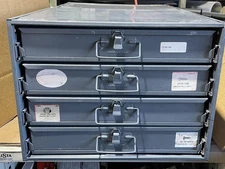 Durham Mfg 307B 4-Drawer Cabinet Rack Used 20” X 16” X 15”(25N49)