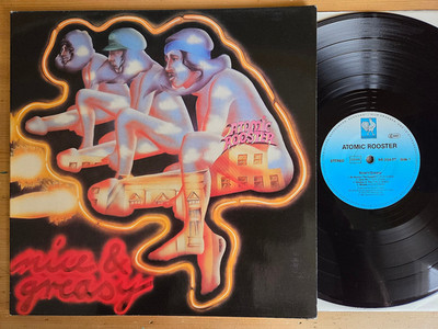 Atomic Rooster - Nice 'n' Greasy LP FOC D 1991 Repertoir Zustand: VG++/Excellent