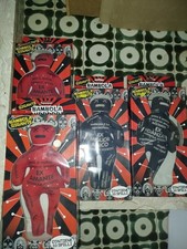 Lotto 4 Bambole Bambola Voodoo Gigante 40cm Fondi Di Magazzino