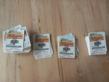 Vintage Old Plantation Wine Label Danville VA Unused 1940 K C Arey 500+ labels