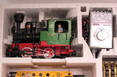 LGB 23401 Work Train Starter Set With Extras for sale online | eBay