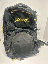 Zoot Ultra Tri Bag Black Backpack Triathlon Cycling Swimming Carry on Luggage