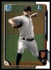 2015 Bowman Draft Picks & Prospects Chrome Mac Marshall RC San Francisco Giants