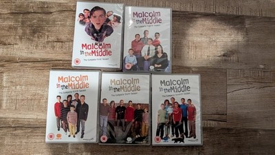 Malcolm in the Middle DVD Lot Seasons 1 4 5 6 7 UK Import Region 2 PAL